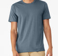 Camiseta cuello redondo solid slate triblend