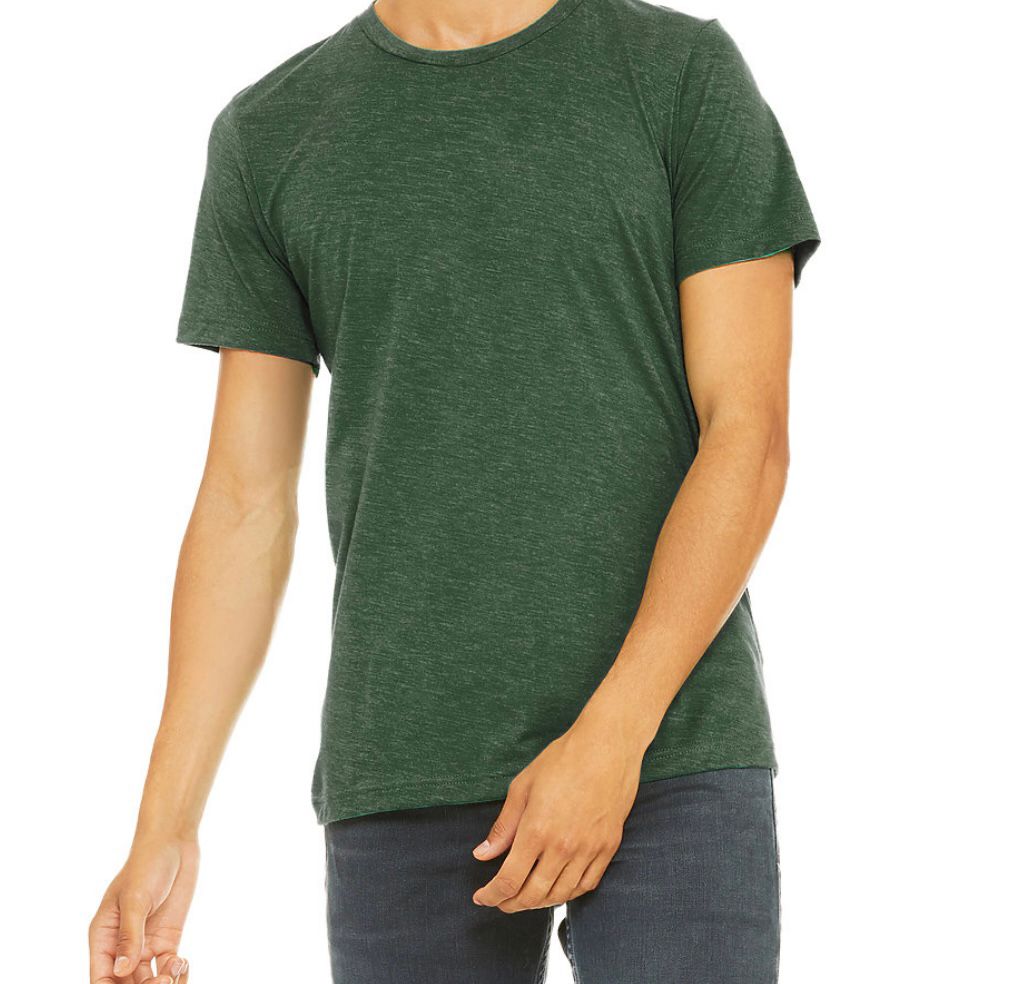 Camiseta cuello redondo grass green