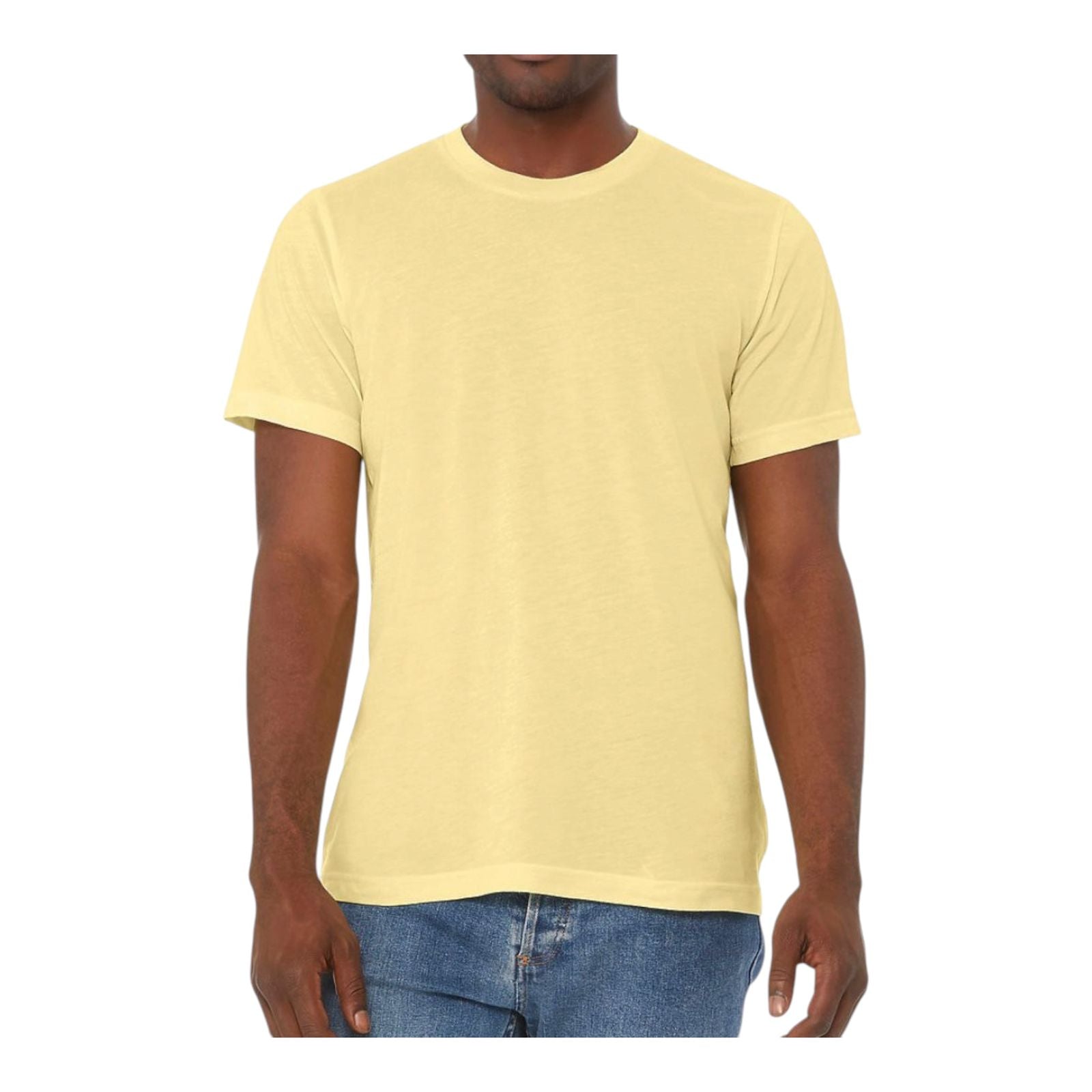 Camiseta Cuello Redondo Pale Yellow
