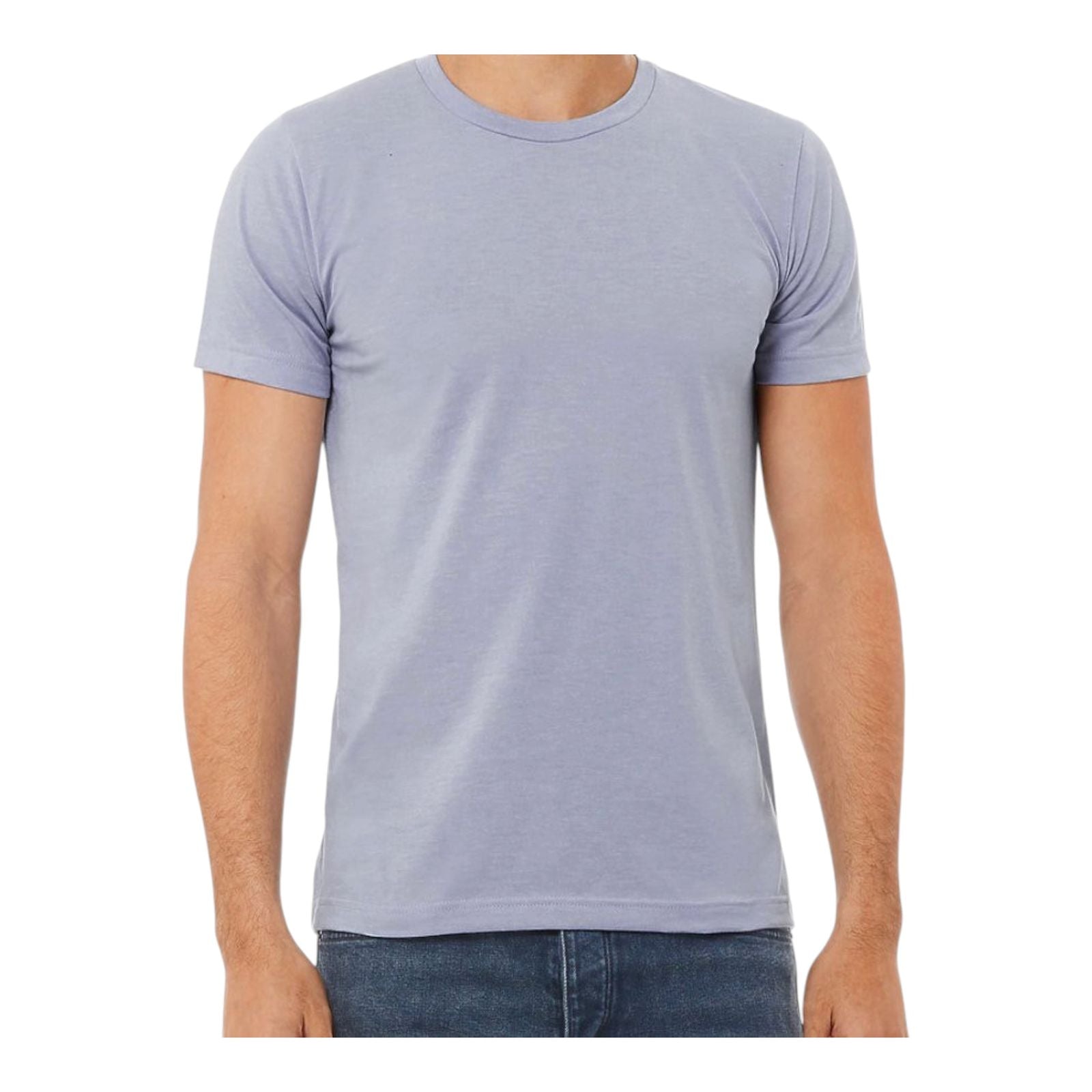 Camiseta Cuello Redondo Heather Blue