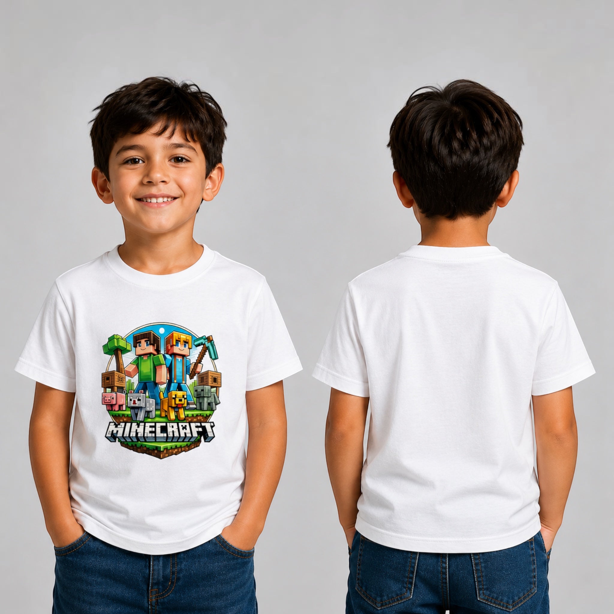 Camiseta niños Minecraft