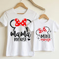 Set de camisetas Mamá y mini Mouse y